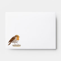 Winter Bird Envelopes
