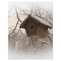 Winter Birdhouse flyers