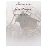 Winter Birdhouse Custom Flyer
