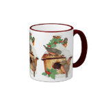 Winter Birds Coffee Mugs