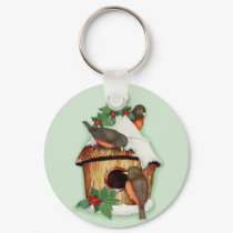 Winter Birds keychains by Spice Winter Birds keychains