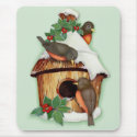 Winter Birds mousepads