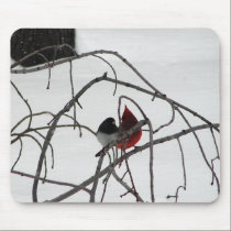 Winter Birds Mousepad mousepads