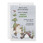 Winter Birthday Invitation
