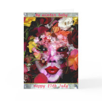 Winter birthday wishes greeting cards
