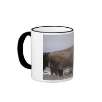 Winter Bison Mug