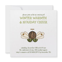 Winter Blessings · Angel Green invitations