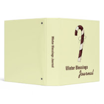 Winter Blessings · Candy Cane binders