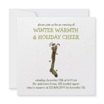 Winter Blessings · Christmas Stocking invitations