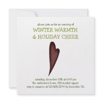Winter Blessings · Heart invitations