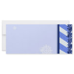 Winter Blue Rack Card Template