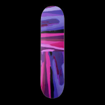 "Winter Bluez" Skateboard