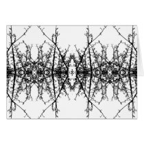 Winter Branch Brocade Card by litabug Winter Branch Brocade Card