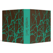 Winter branches binders by fine_stationery Winter branches binders