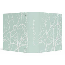 Winter branches binders by fine_stationery Winter branches binders