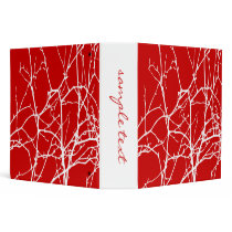Winter branches binders by fine_stationery Winter branches binders