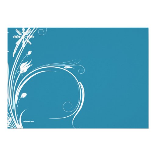 Winter Bridal Shower Invitation