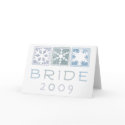 Winter Bride 2009 Greeting Card