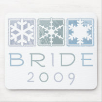 Winter Bride 2009 Mousepad mousepads