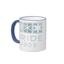 Winter Bride 2009 Ringer Mug