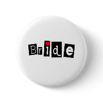 Winter Bride buttons by TeeZazzle Winter Bride buttons