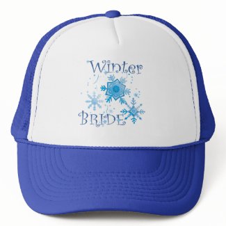 Winter Bride Gifts and Apparel hat
