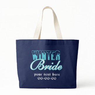 Winter Bride Wedding bag