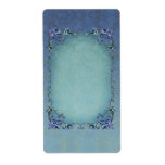 Winter Brocade Apothecary Label