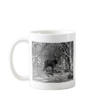 Winter Buck B/W Coffee Mugs