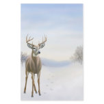 Winter Buck Stationery