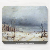 Winter By Sawrassow Alexej Kondratjewitsch Mouse Pad
