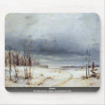 Winter By Sawrassow Alexej Kondratjewitsch Mouse Pad