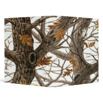 Winter Camo ~ Avery Binder 1 EZD Touch Ring