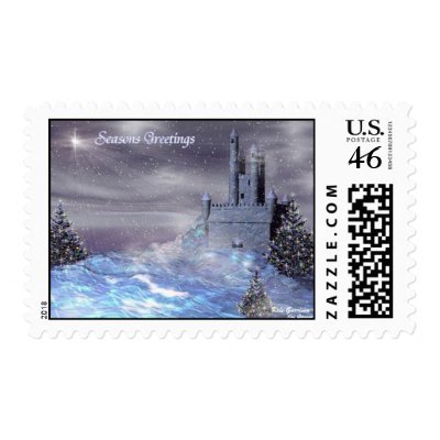 Winter Castle Postage