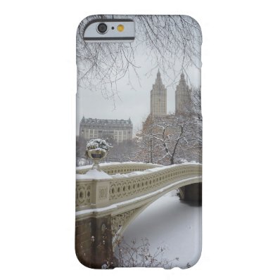 Winter - Central Park - New York City Barely There iPhone 6 Case