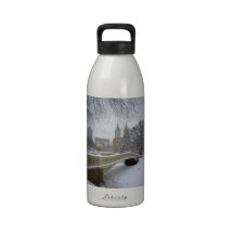Winter - Central Park - New York City Reusable Water Bottle