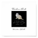 Winter Chill Haiku Art Print