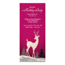 Winter Christmas Holiday Party Invitation