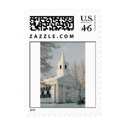 Winter Church Postage