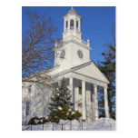 Winter Church Postcard