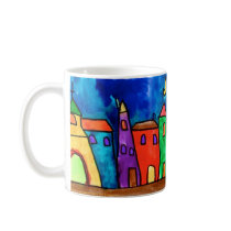 Winter City by Cooper Nielsen, Age 8 - mug