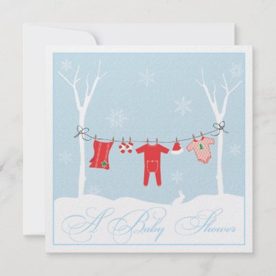 Winter Baby Clothes on Send Out This Adorable Customizable Winter Baby Clothes Baby Shower