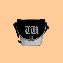 Winter colors with Monogram  Mini Messenger Bag messenger bags