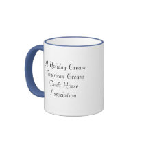 Winter Cream Snowglobe Mug by Am_Cr_Draft_Horse Winter Cream Snowglobe Mug