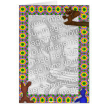 Winter Creatures Greeting Card