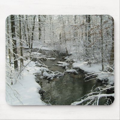 Winter Creek Mousepad by pammys