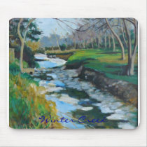 Winter Creek mousepads by michaeltruly Winter Creek mousepads