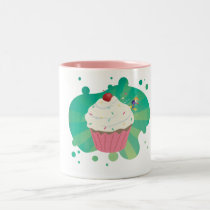 Winter cupcake ski Mug mugs