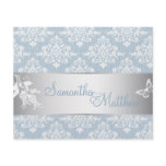 Winter Damask Directions Card 2 Flyer