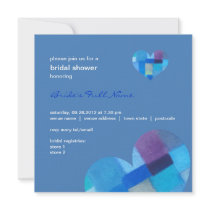 Winter danube Bridal Shower Invitation